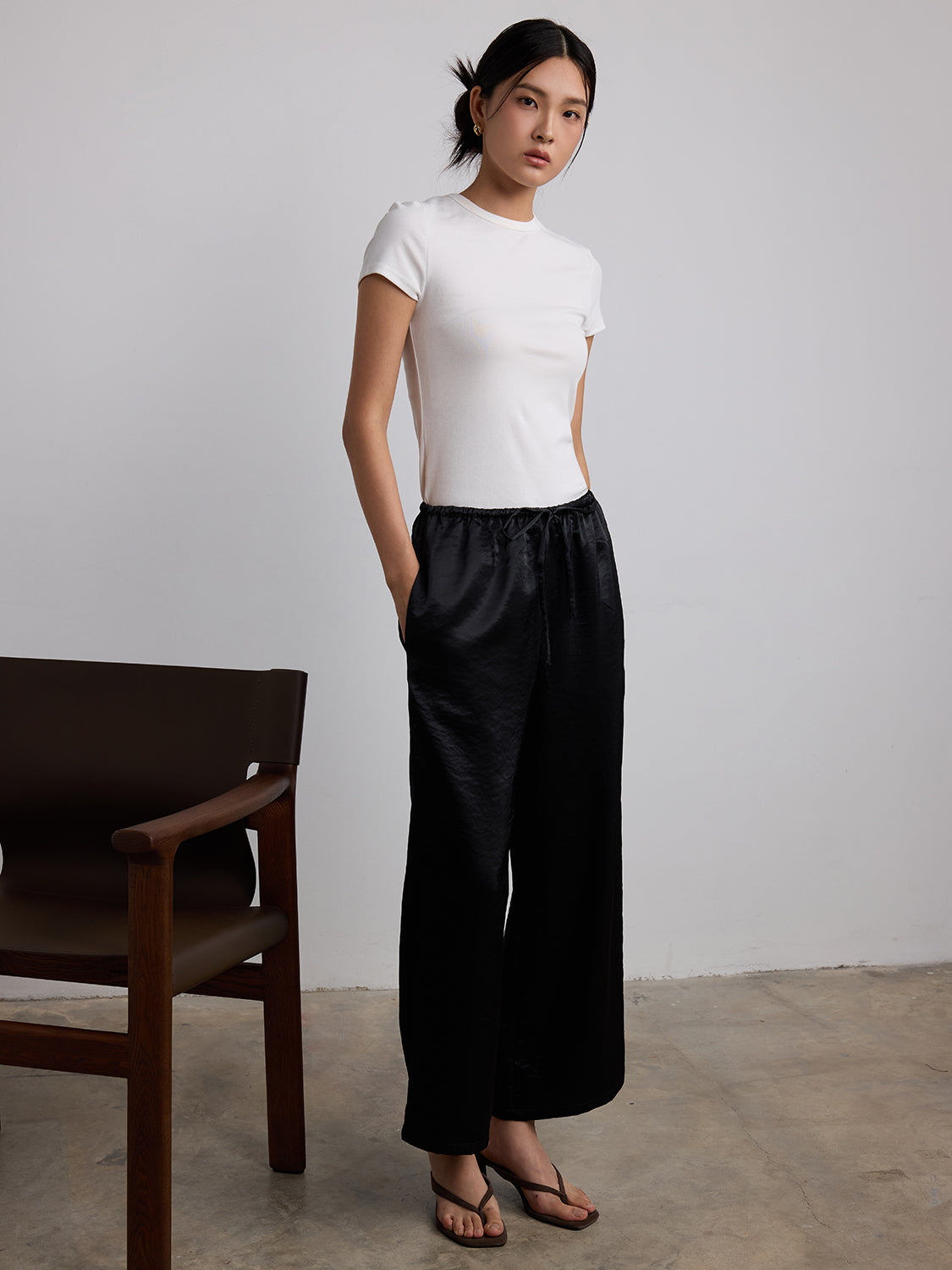 black satin