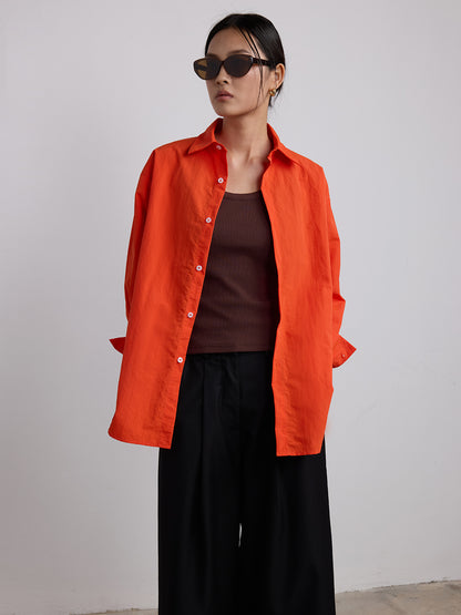 tomato orange poly blend