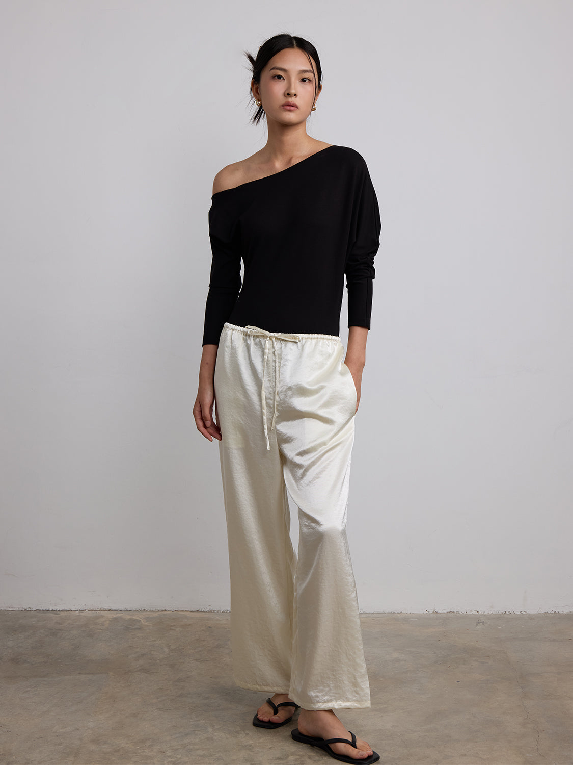 cream satin