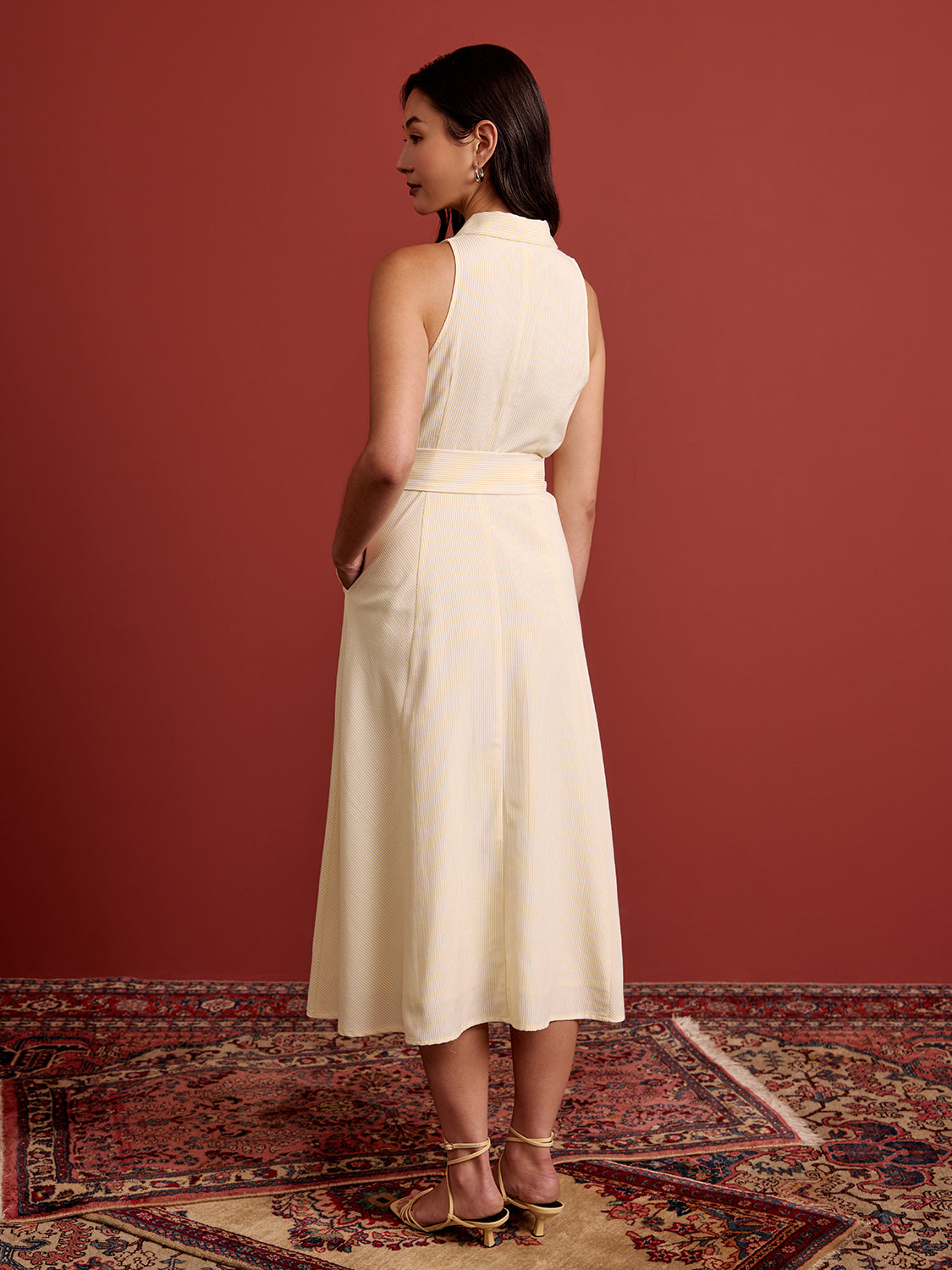 Yellow Stripe Oxford