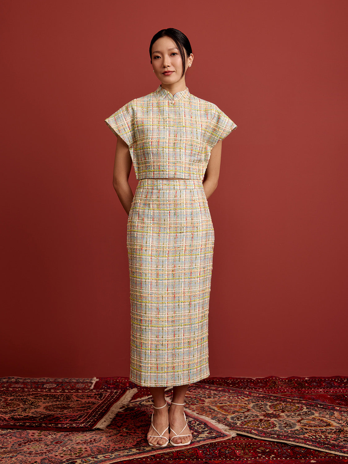 Rainbow Multi Tweed
