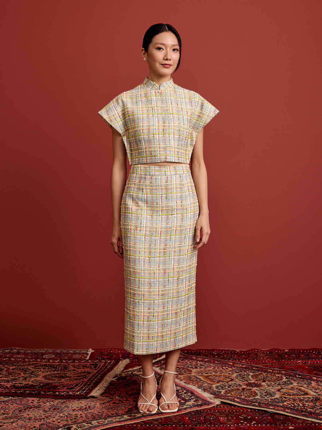 Rainbow Multi Tweed