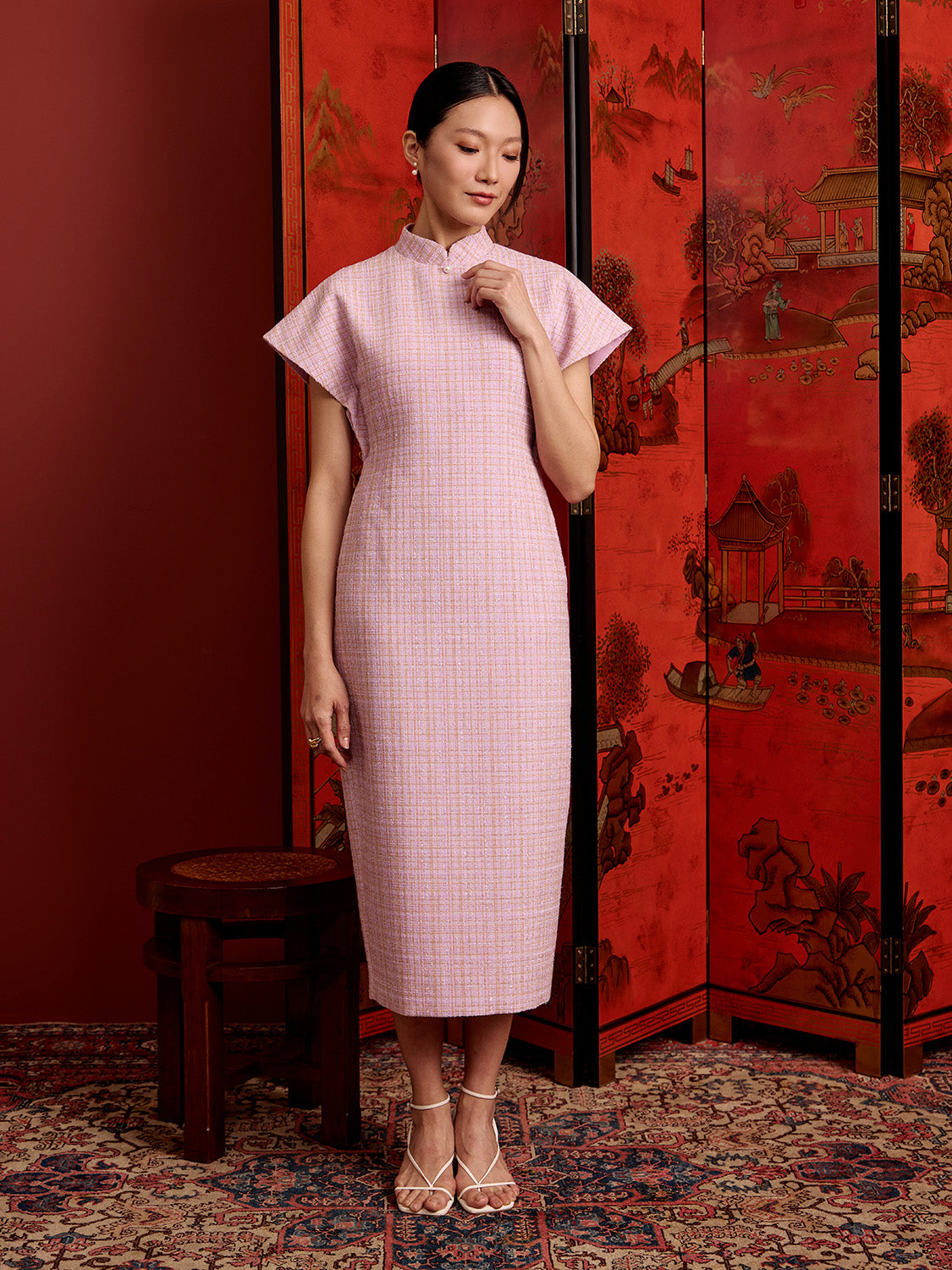 Light Purple Tweed