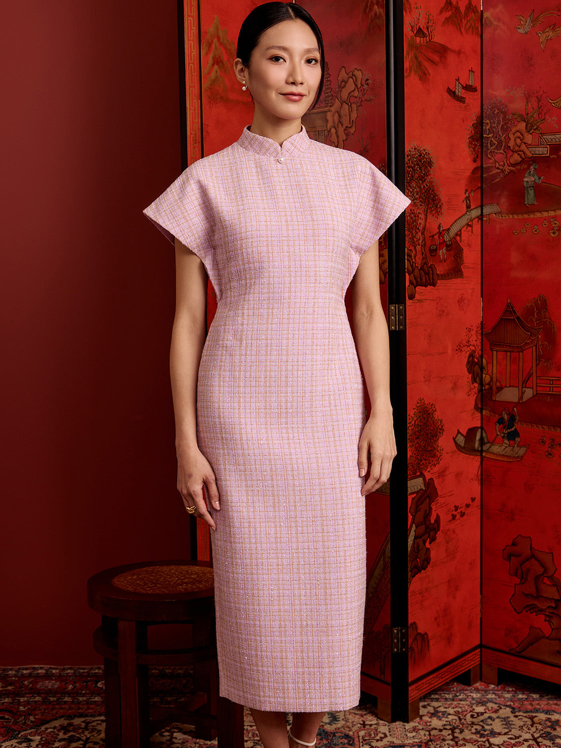 Light Purple Tweed