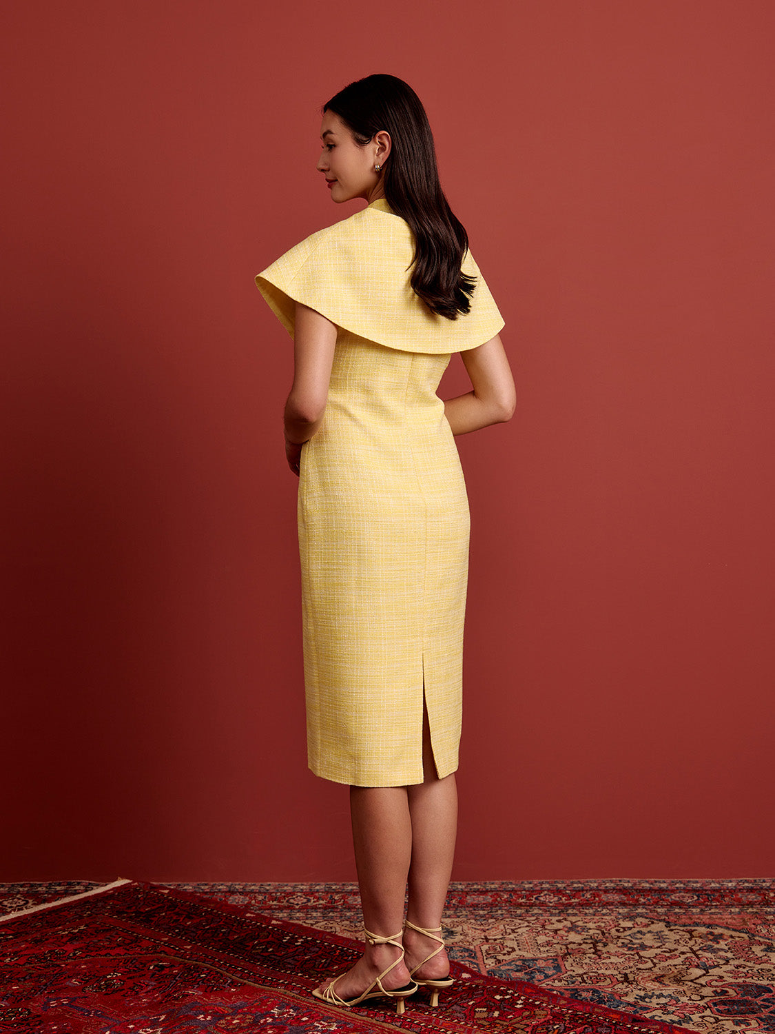 Canary Yellow Tweed