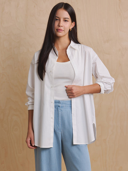 White Poplin