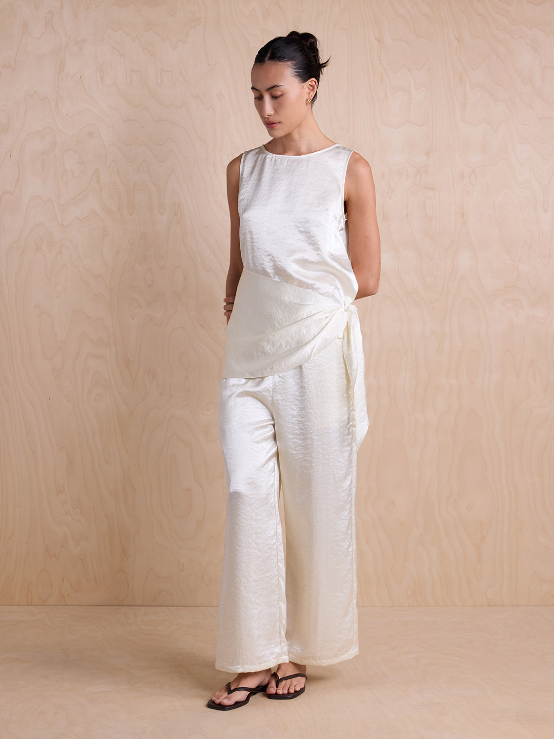 Cream Satin