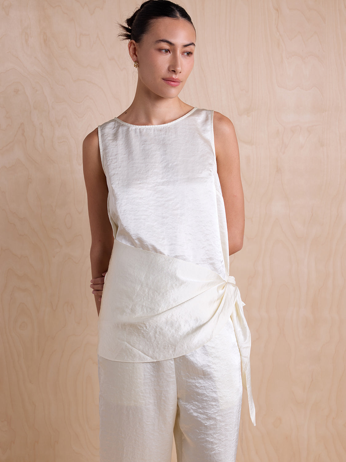 Cream Satin