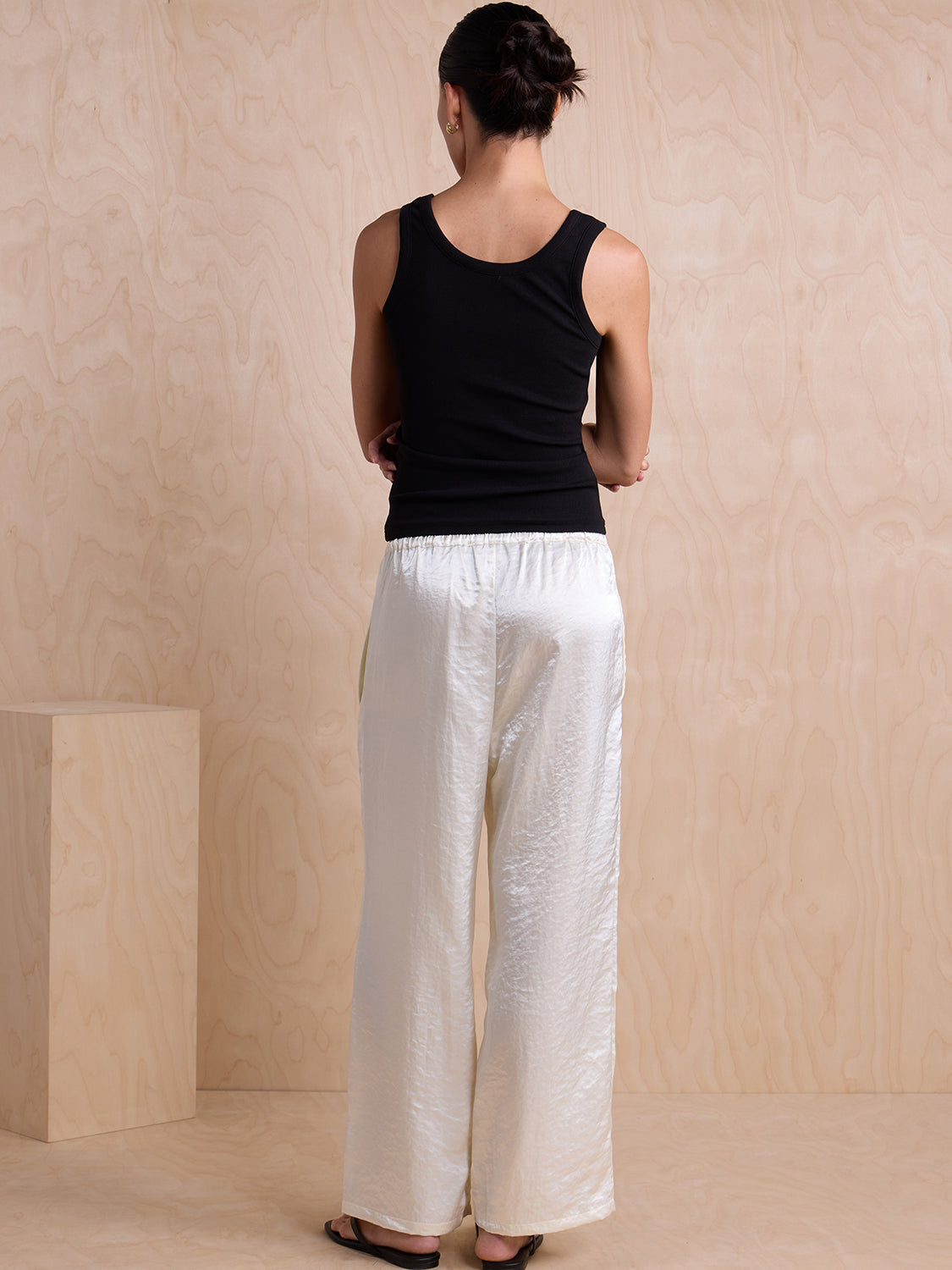 cream satin