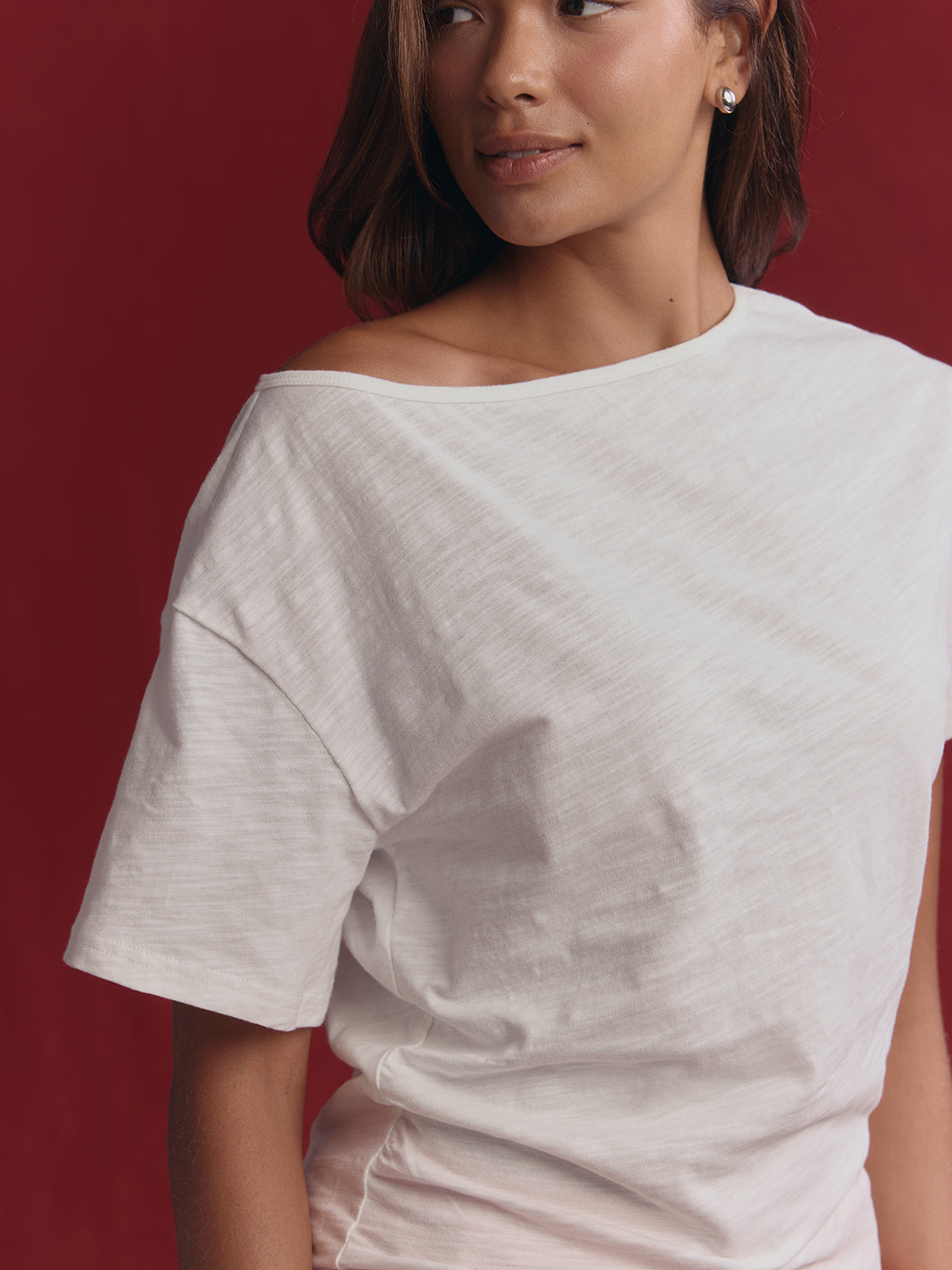 white slub