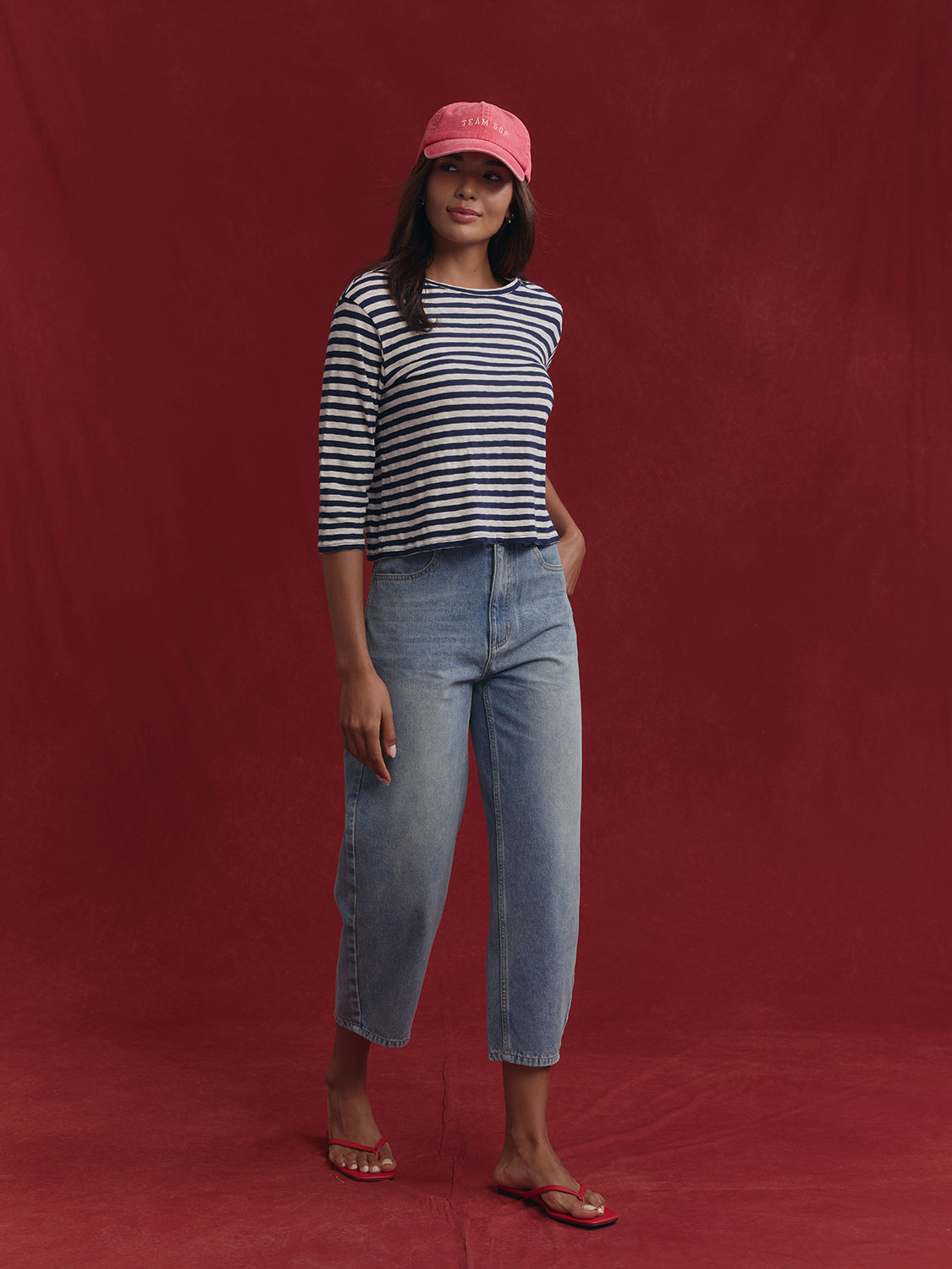 blue stripe