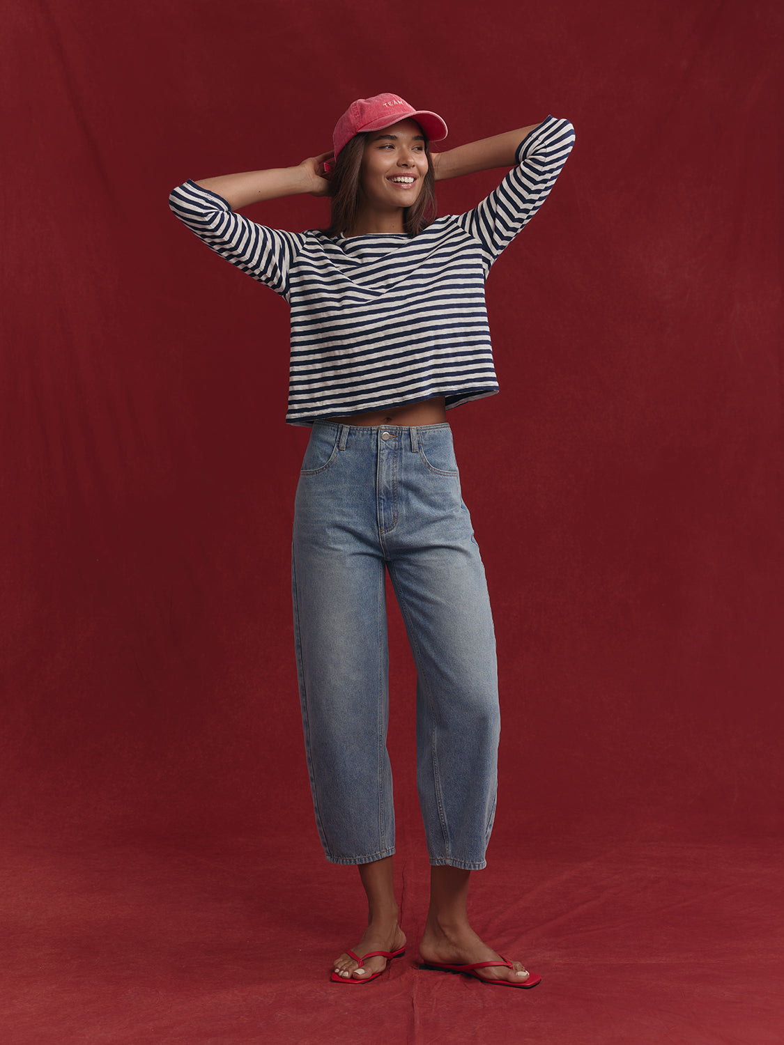 blue stripe