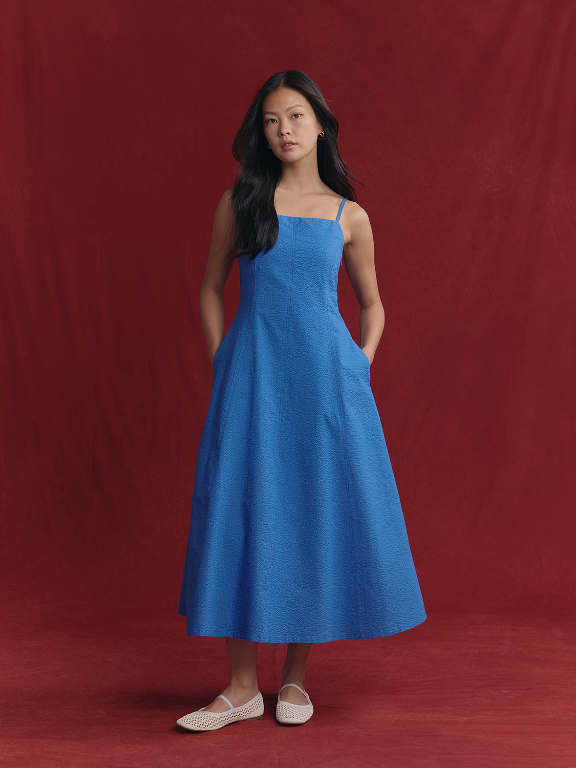 bright blue