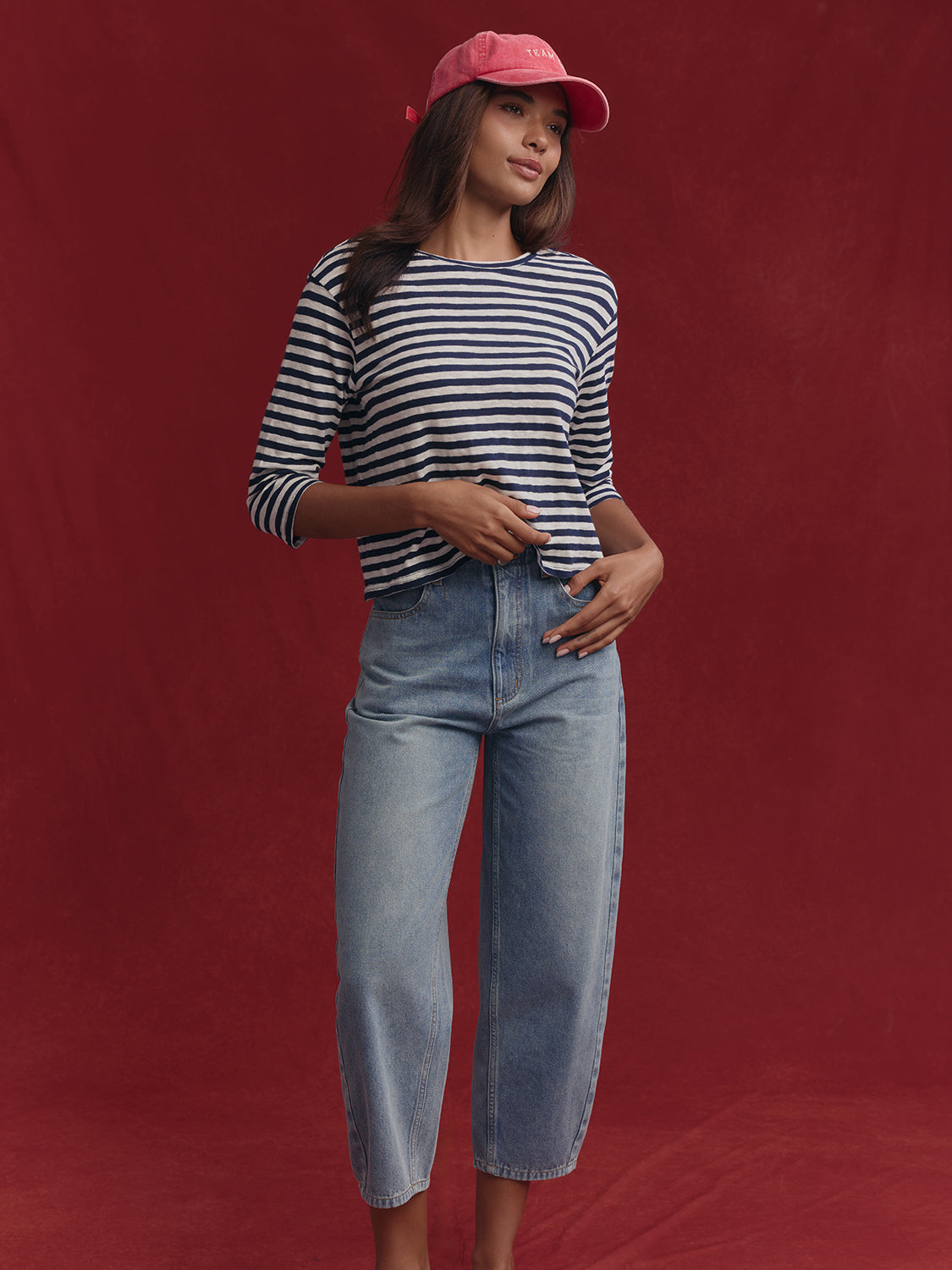 blue stripe