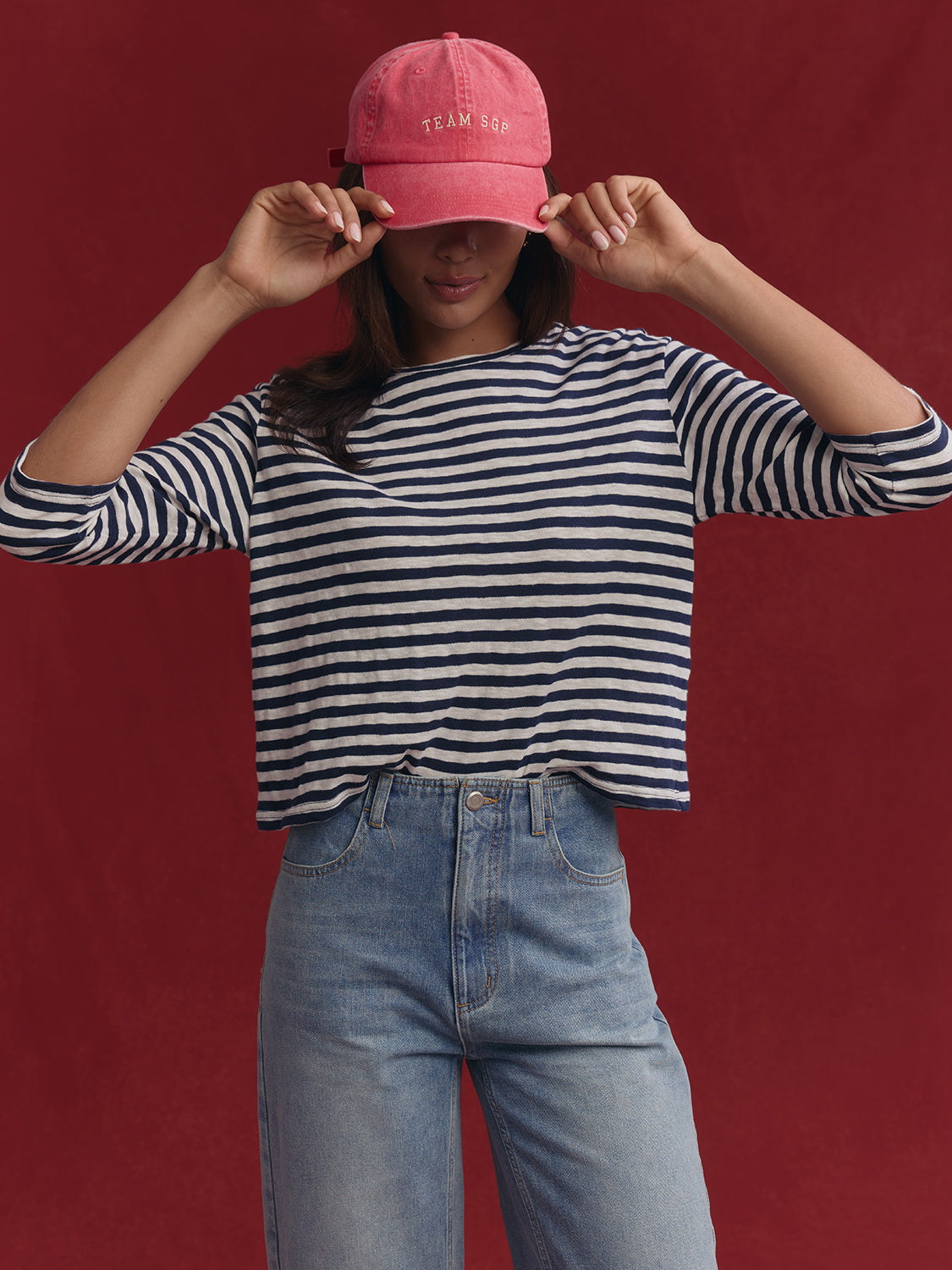 blue stripe