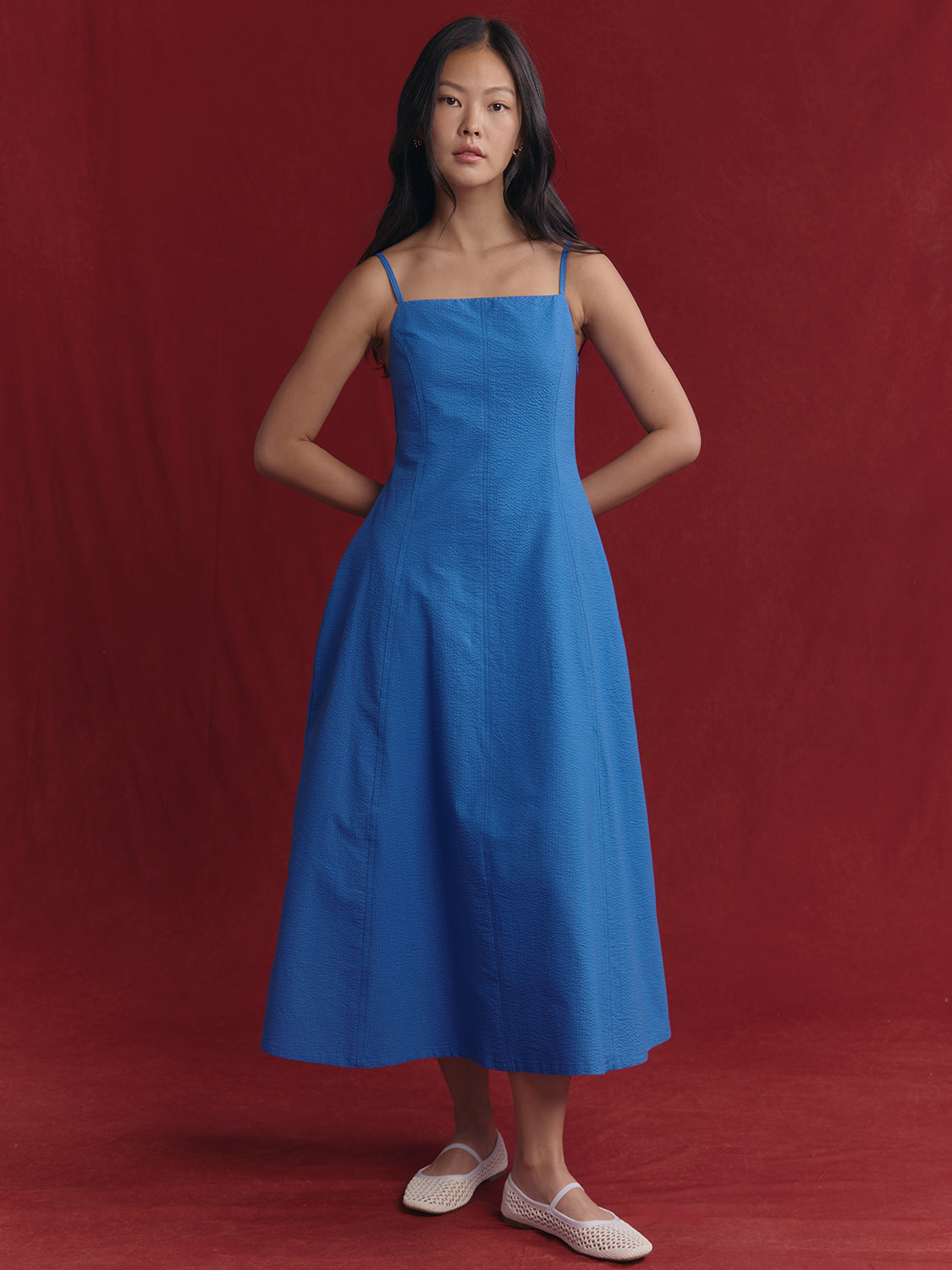 bright blue