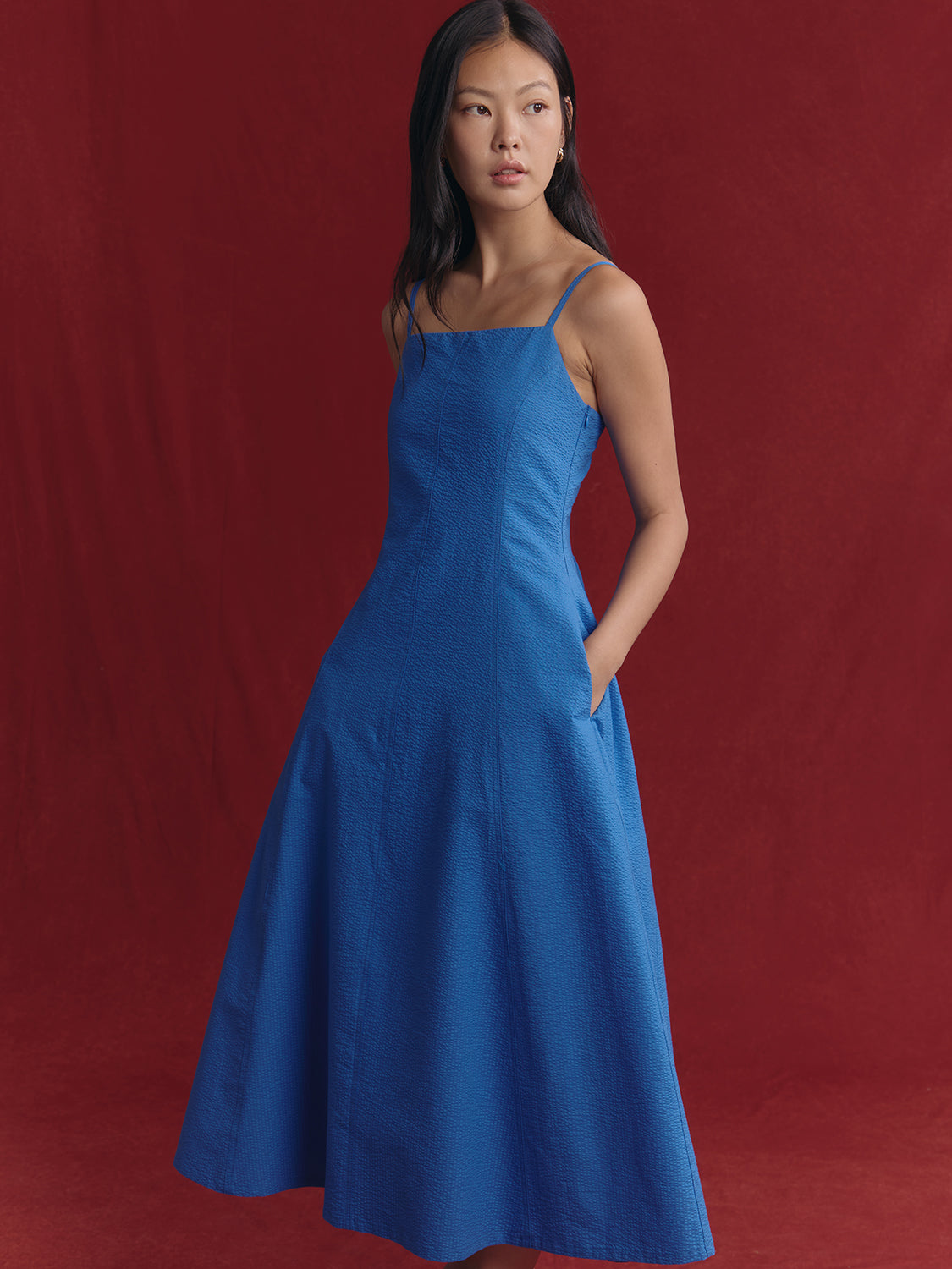 bright blue