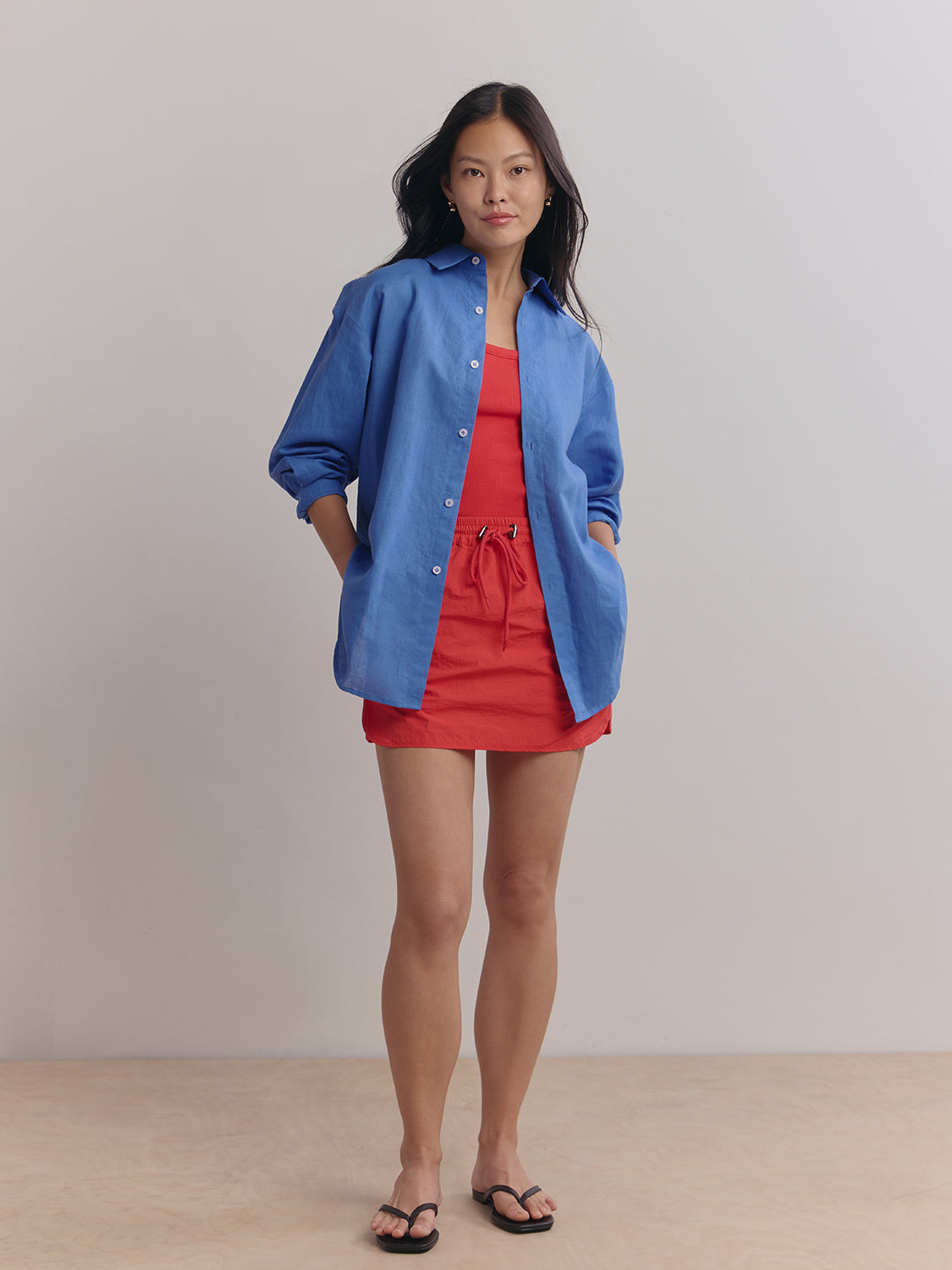 bright blue