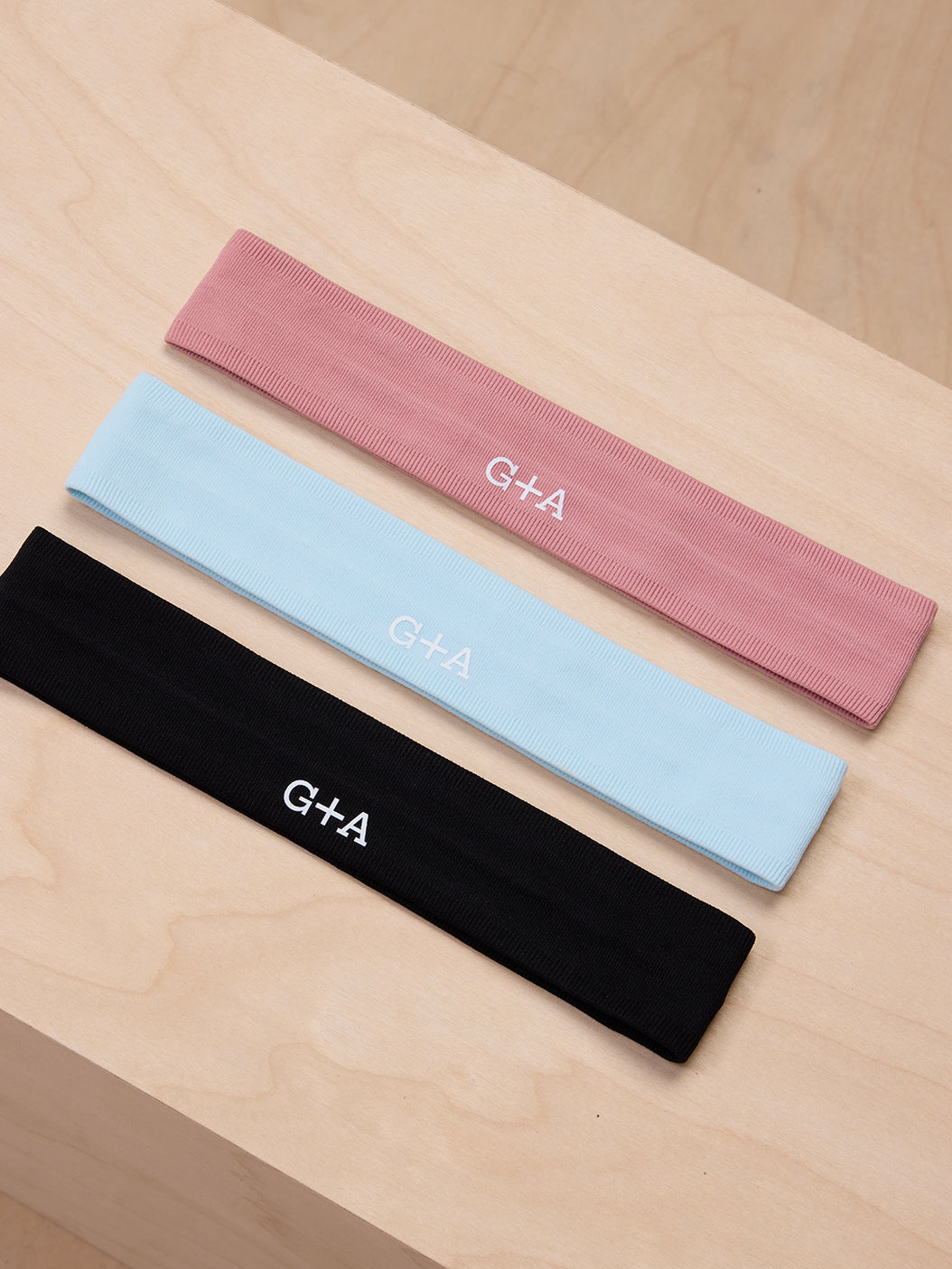 Black, Light Blue, Pink