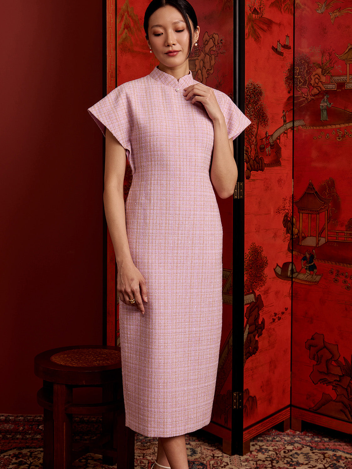 Light Purple Tweed