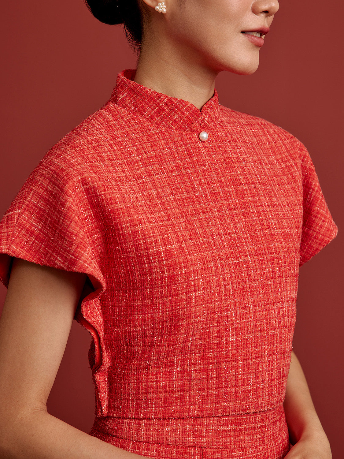 Orange Tweed