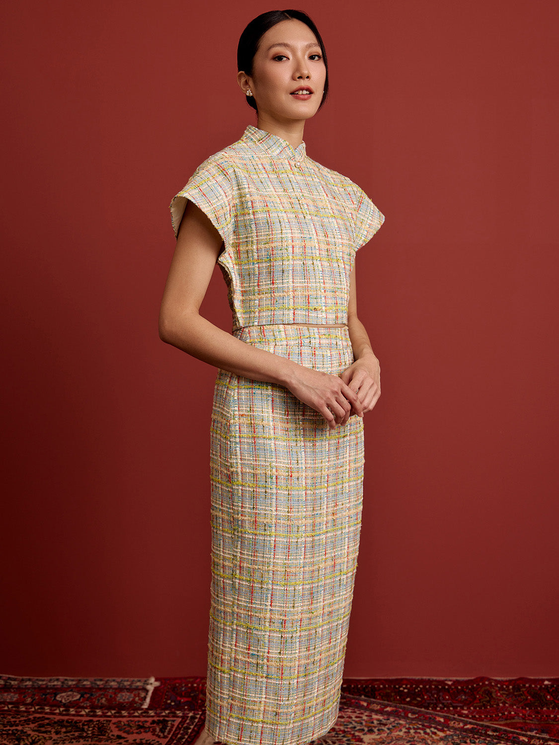 Rainbow Multi Tweed