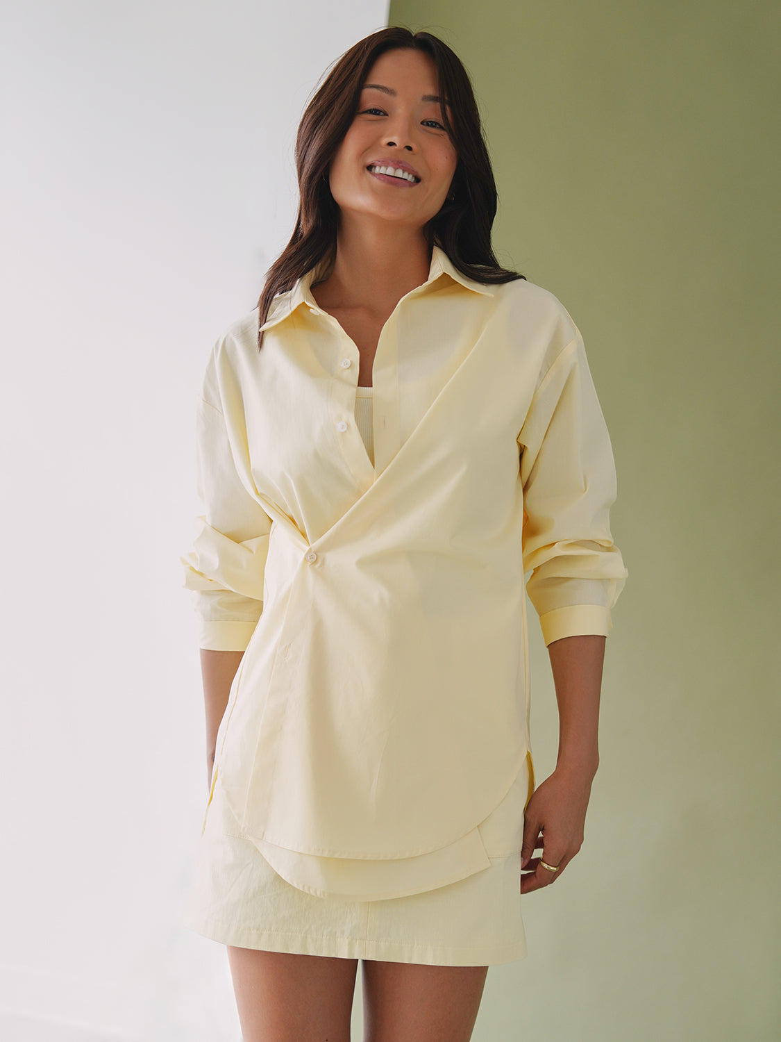 Yellow Poplin