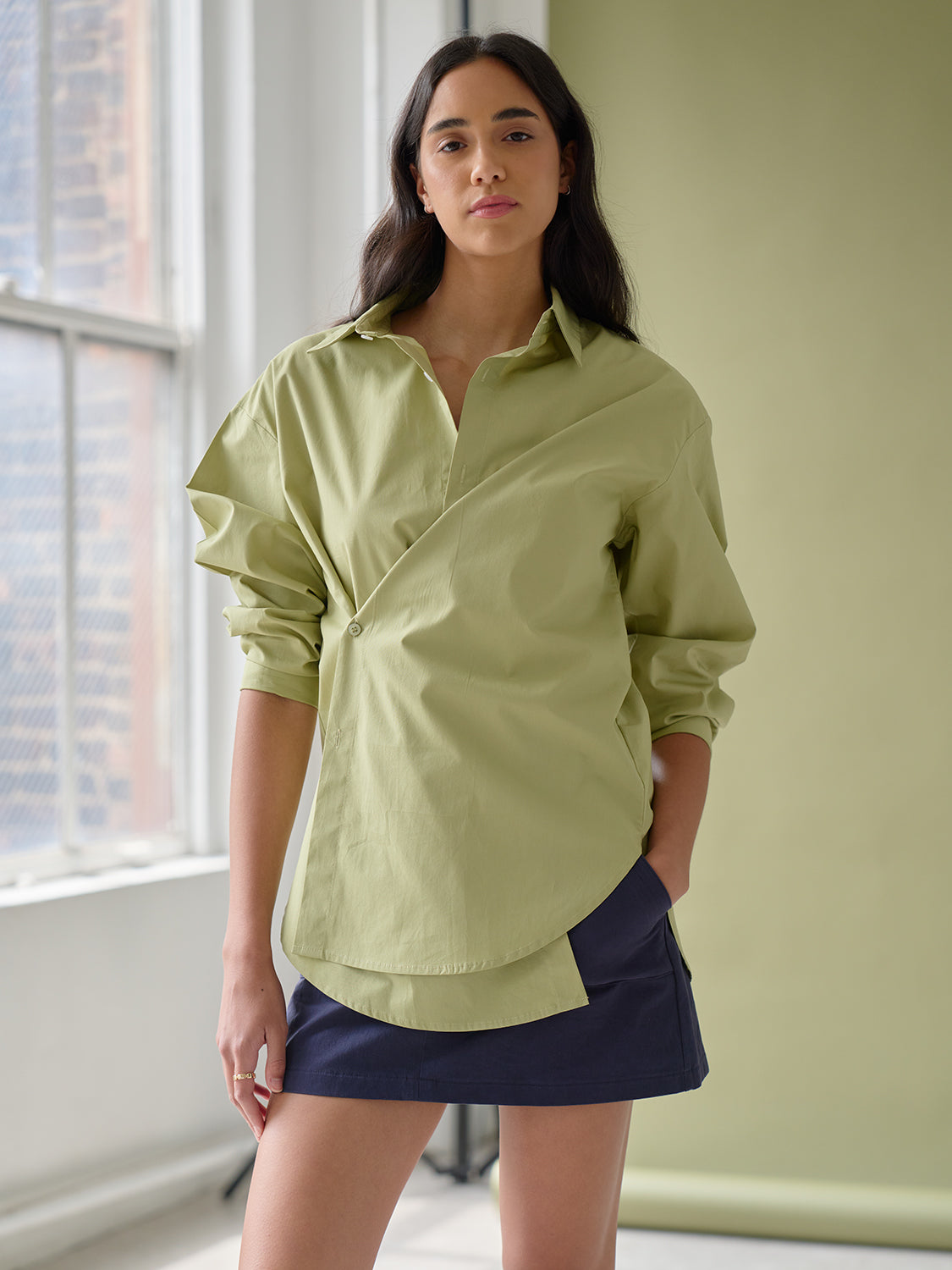 Green Poplin