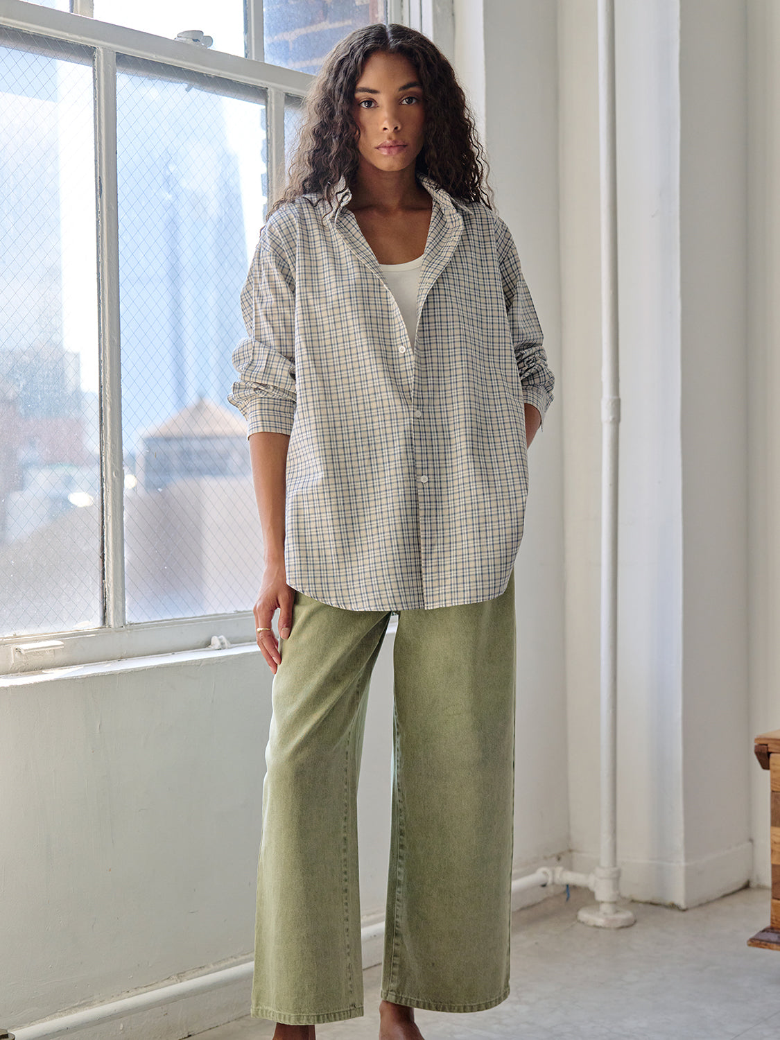 Checkered Blue