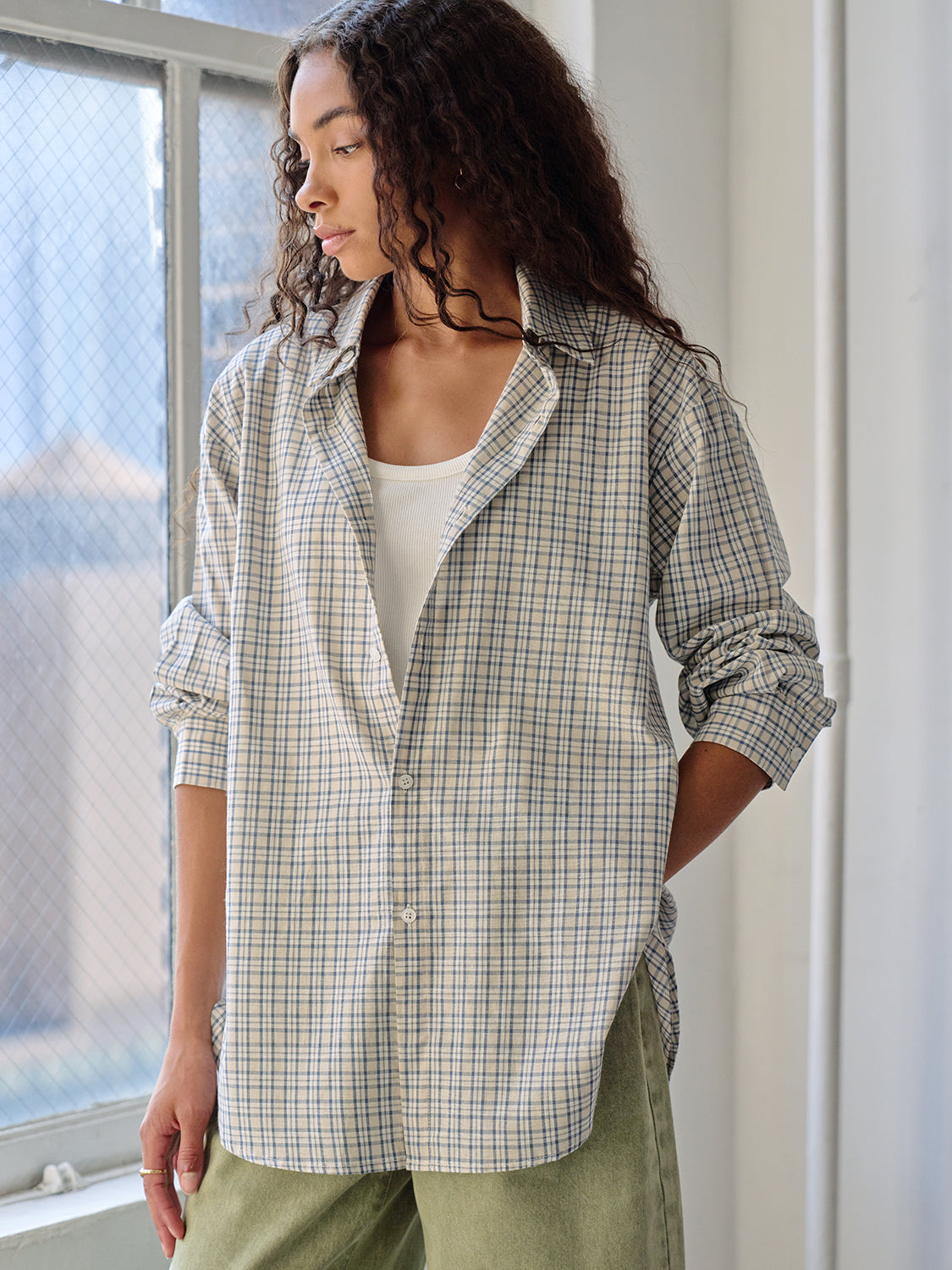 Checkered Blue