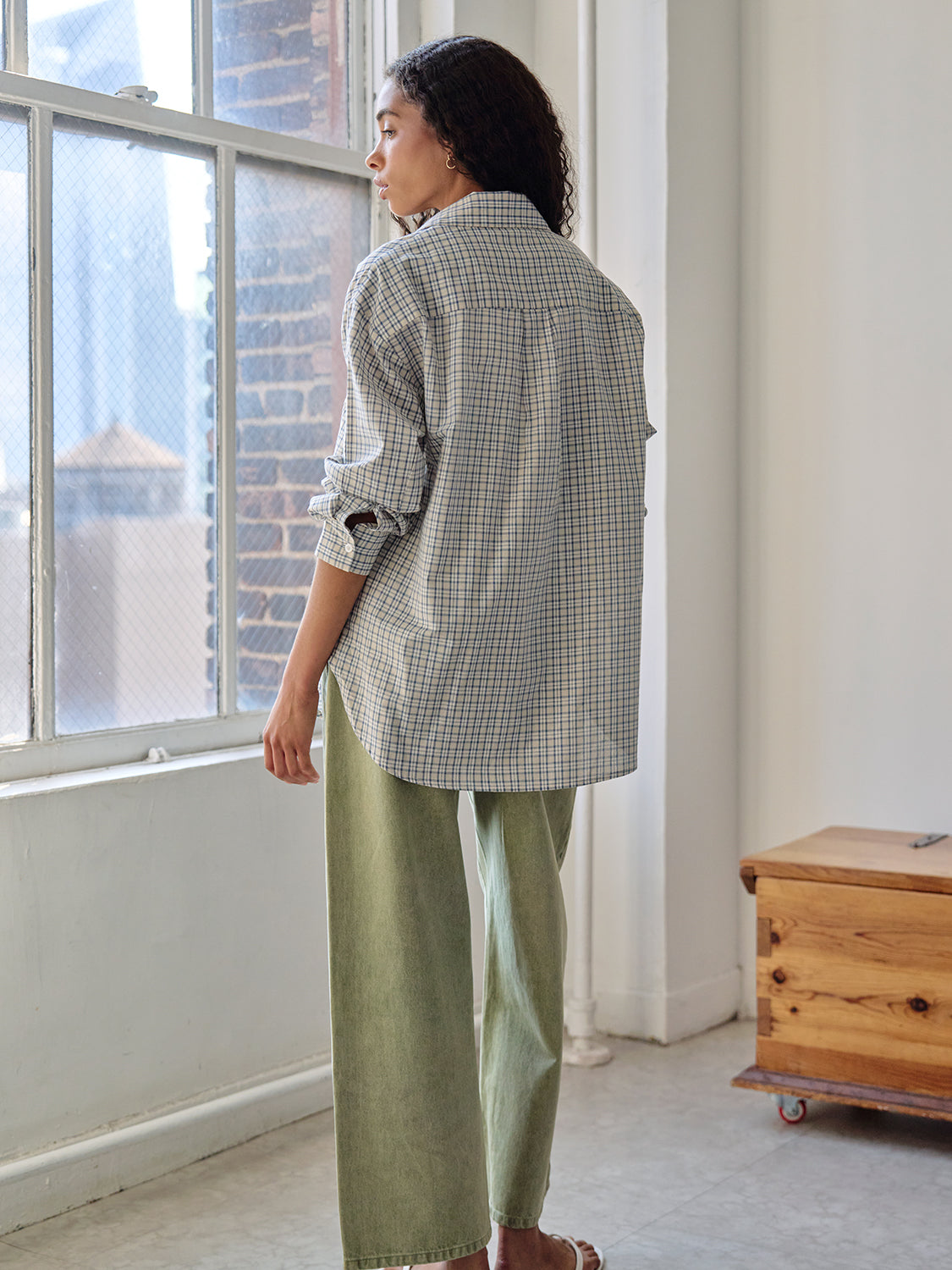 Checkered Blue