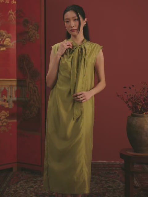Organza Cocoon Midi Dress – goodaddition
