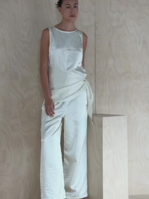 Cream Satin