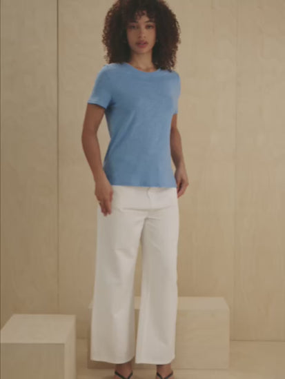 Bright Blue Slub Jersey