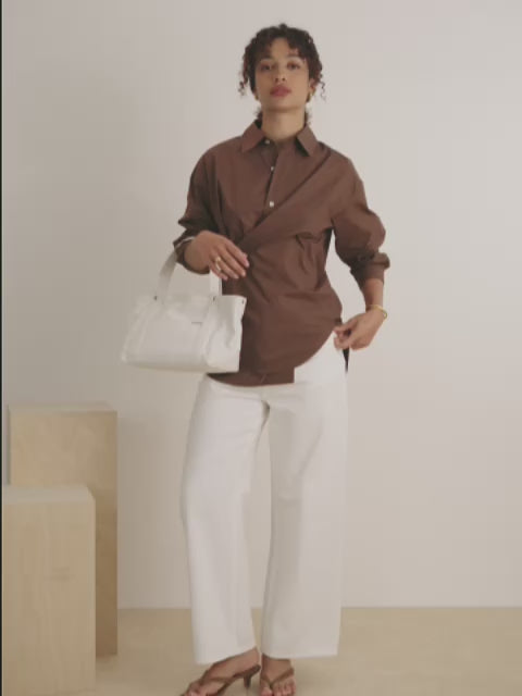 Brown Poplin