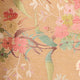 Orange Floral Brocade