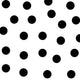 White Sheer Polka Dot