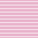 Pink Based White Stripe